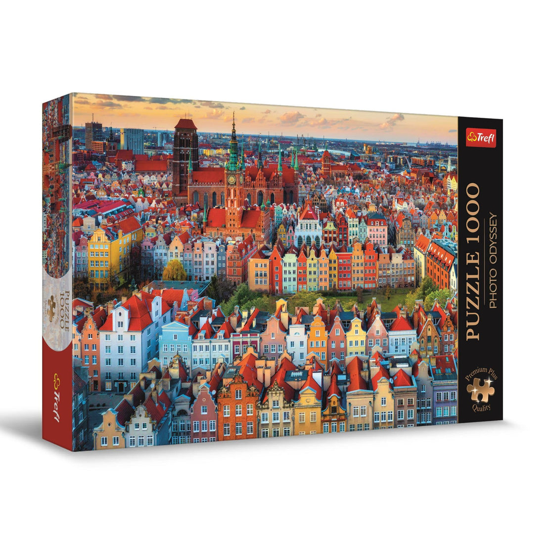 Puzzles - "1000 Premium Plus" - PView on Gdańsk, Poland_FSC Mix 70%