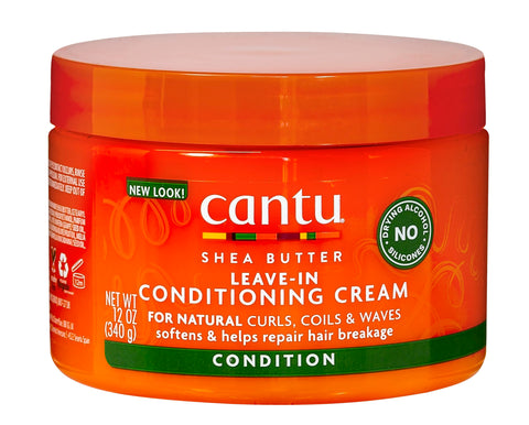 Cantu Shea Butter for Natural Hair Leave in Conditioning Cream, 340 g