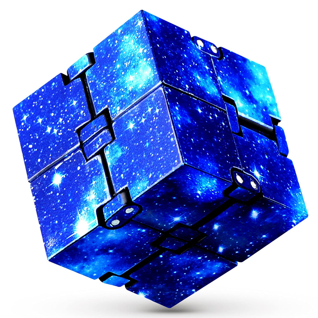 DIKAYI Fidget Toy Fidget Cube Infinity Cube Party Favors for Kids, Cool Gadgets Fidget Pack Best for Anxiety or Stress Relief and Kill Time, Sensory Toy Birthday Gifts for Men Boyfriend Gifts