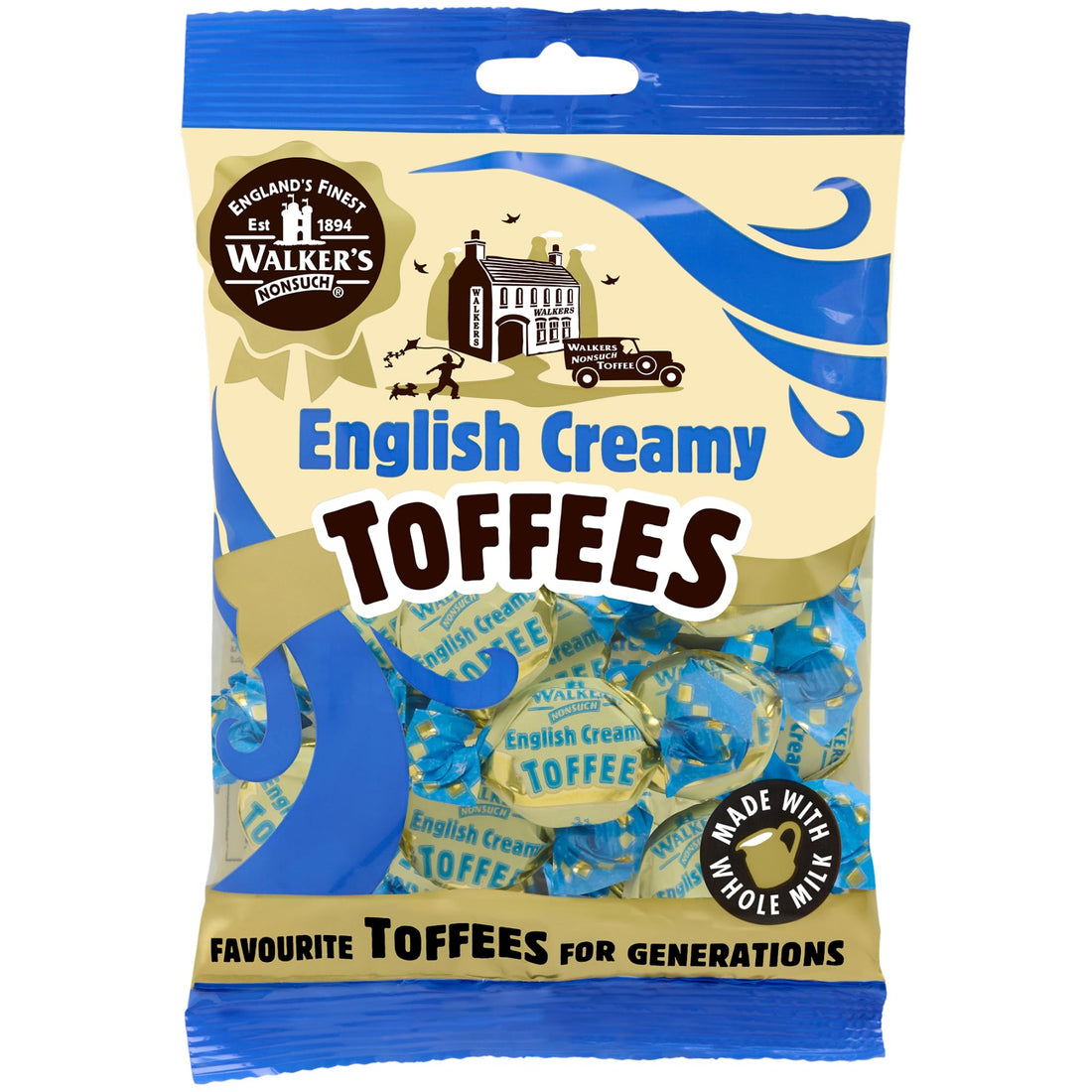 ENGLISH CREAMY TOFFEES 150G