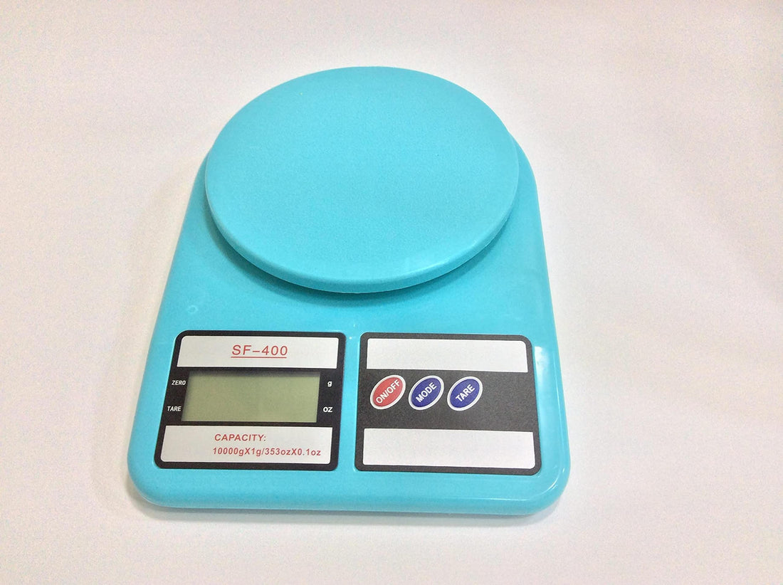 Digital Kitchen Scale - 10 Kg - Blue