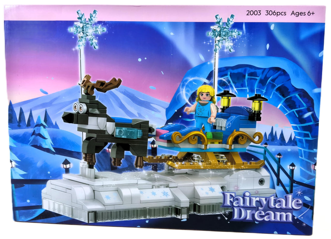 Building blocks Toy, Fairytale dream, for kids +6 ages, 801 pcs