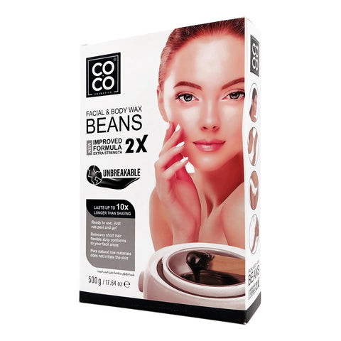 Coco Wax Beans Dead Sea Mud Wax Black 500 Gram