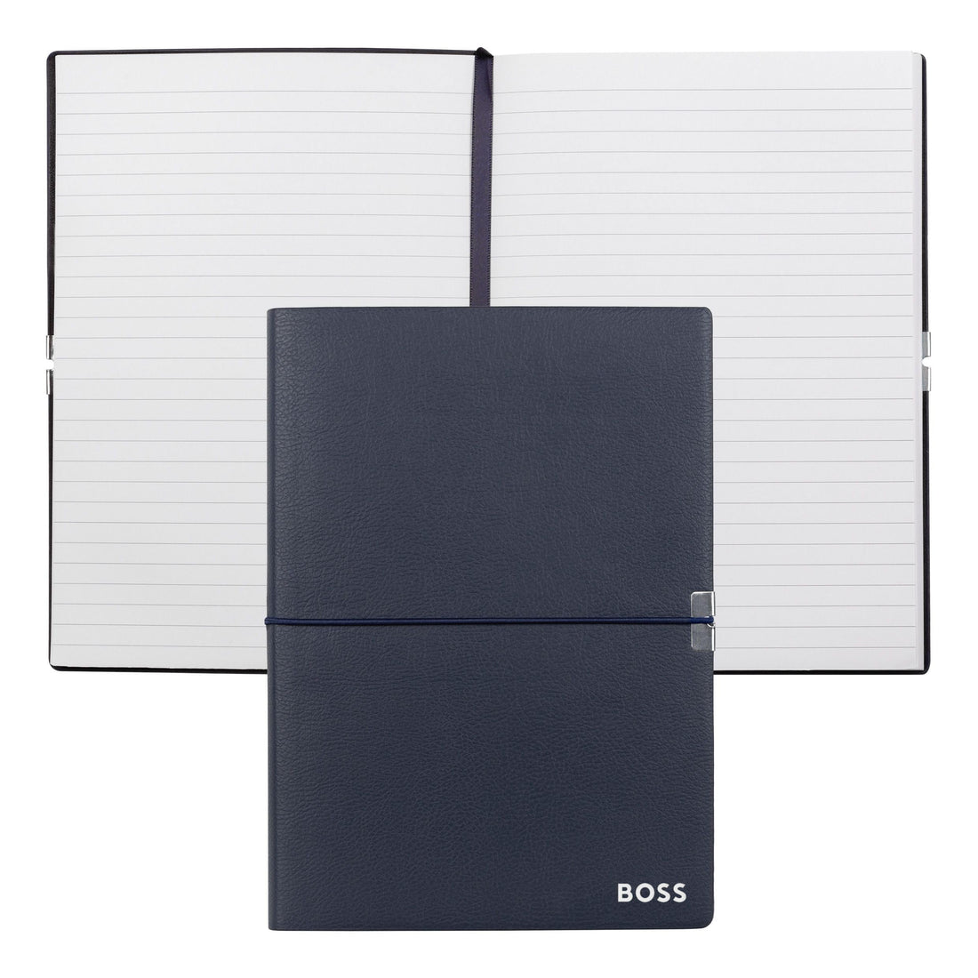 Hugo Boss Notebook A5 Elegance Storyline Navy Lined