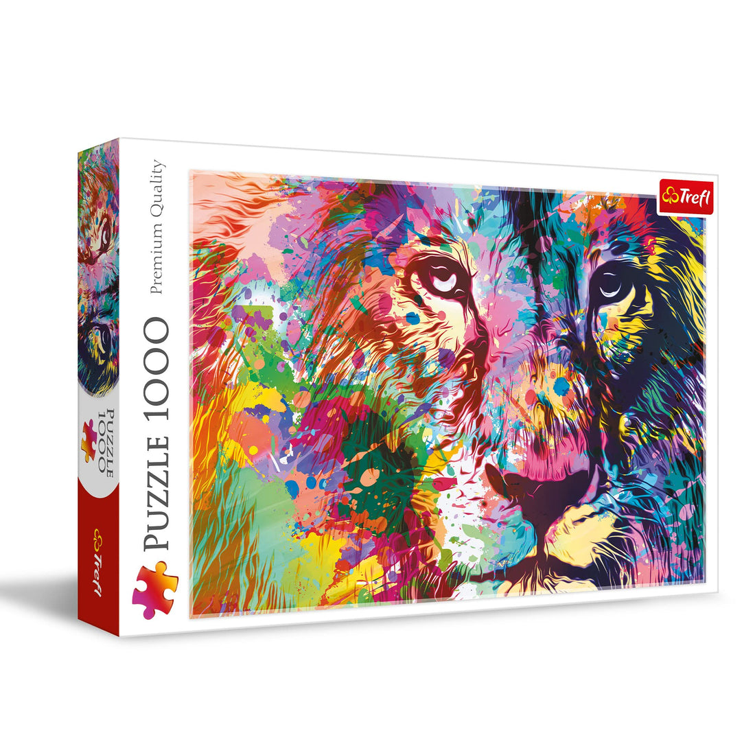 Puzzles - "1000" - Colorful Lion