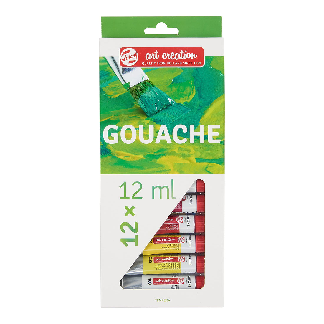 Talens Set of 12 Pieces Art Creation Gouache - Multicolor, 12ml