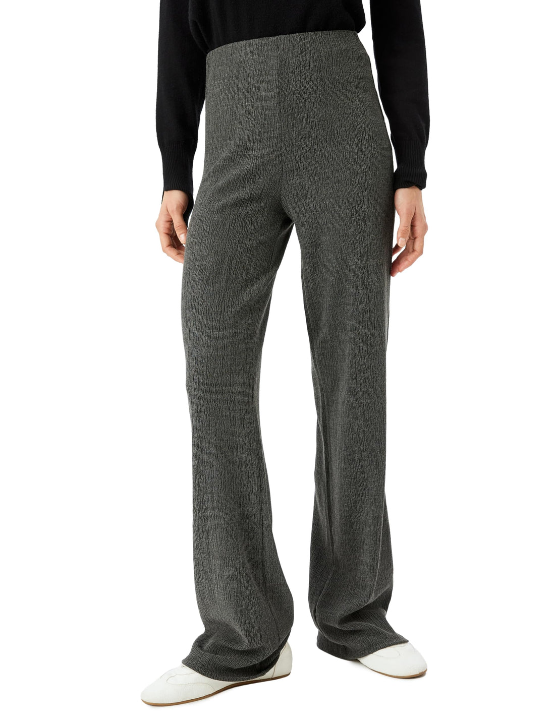 KOTON Womens Wide-Leg Pants TROUSERS