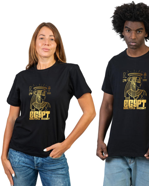 Wilo Cleopatra T-Shirt for Unisex, Short Sleeve, Round Neck, Regular Fit