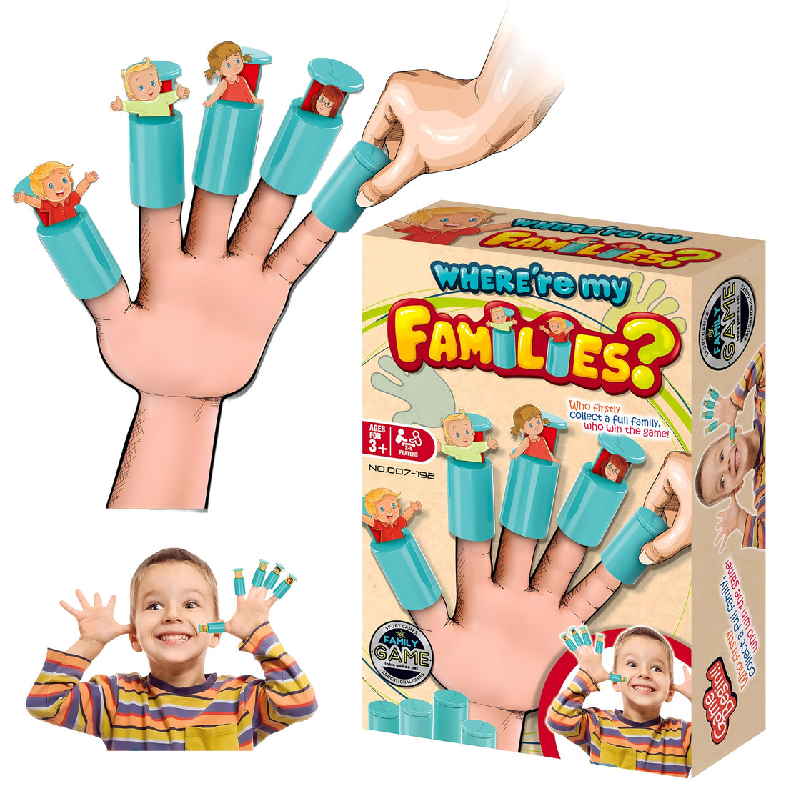 Kids Family Game for 2-4 Players