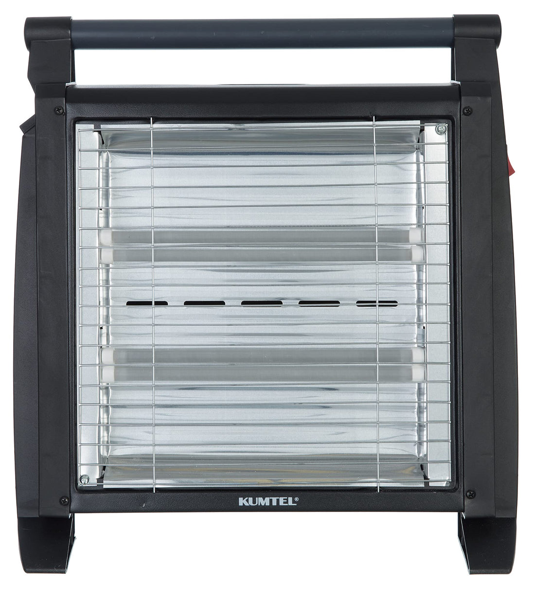 Kumetal Halogen Heater 1800 Watt, Black