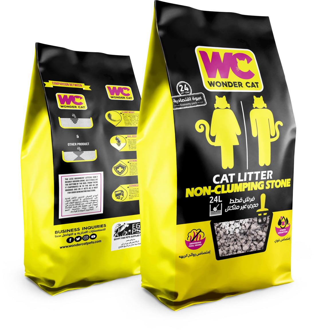 Wonder Cat Fresh Non Clumping 24 litre