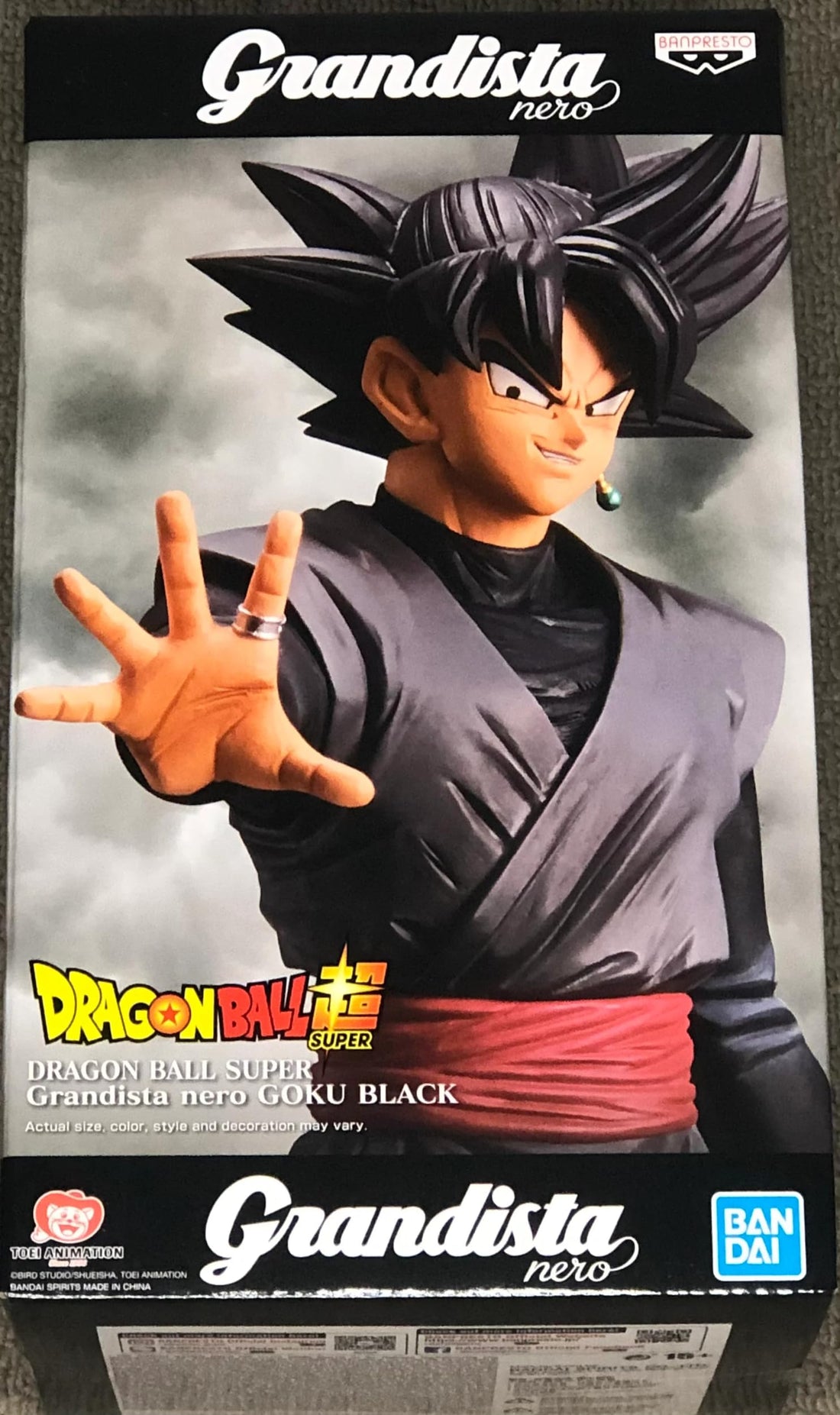 Banpresto Bandai Grandista Dragon Ball Super Nero Black Goku
