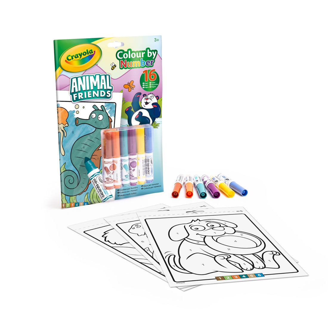 COLOR BY NUMBER BOOK