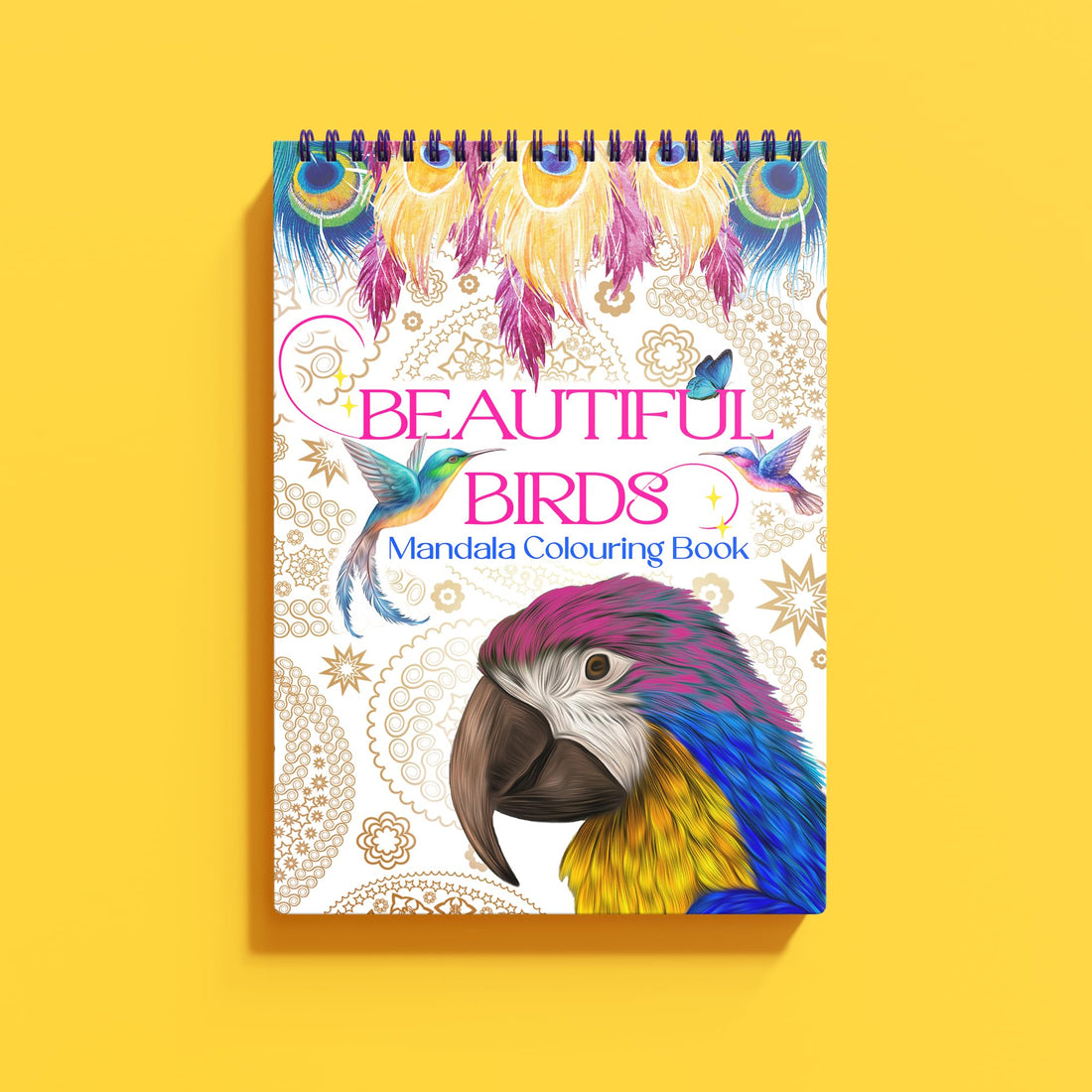 Birds A5 Colouring Book - Bedaya Designs