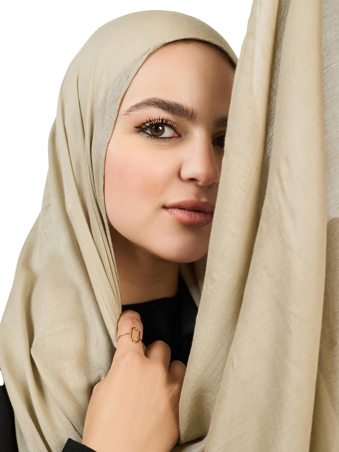 Signature Timeless Luxury Ultra Soft Breathable Pure Cotton Modal Veil With Elegant Smooth Finish 80x200cm