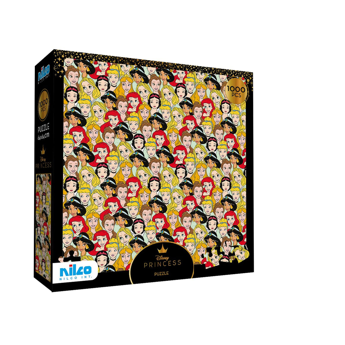 Nilco Disney Princess Puzzle, 1000-Pieces, 63.5 cm x 63.5 cm Size