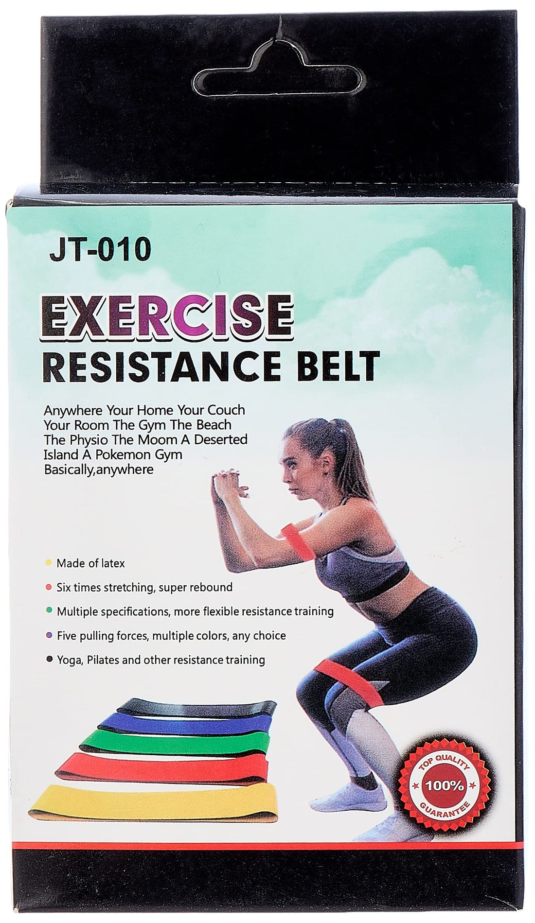 MT Top fit 5pcs resistance loop exercise band