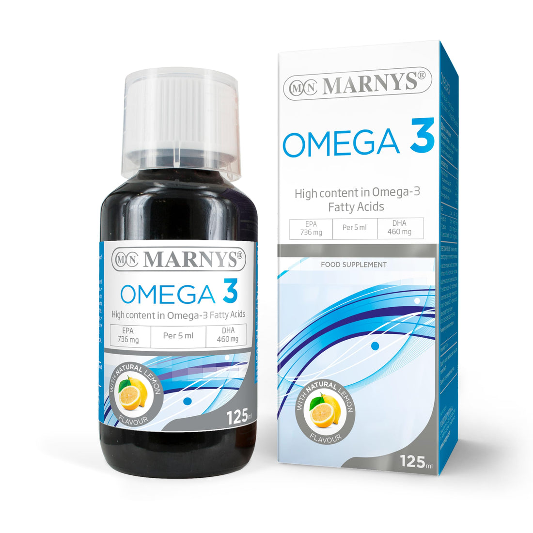 Marny's Omega 3 de Origen Marino EPA y DHA 125ml