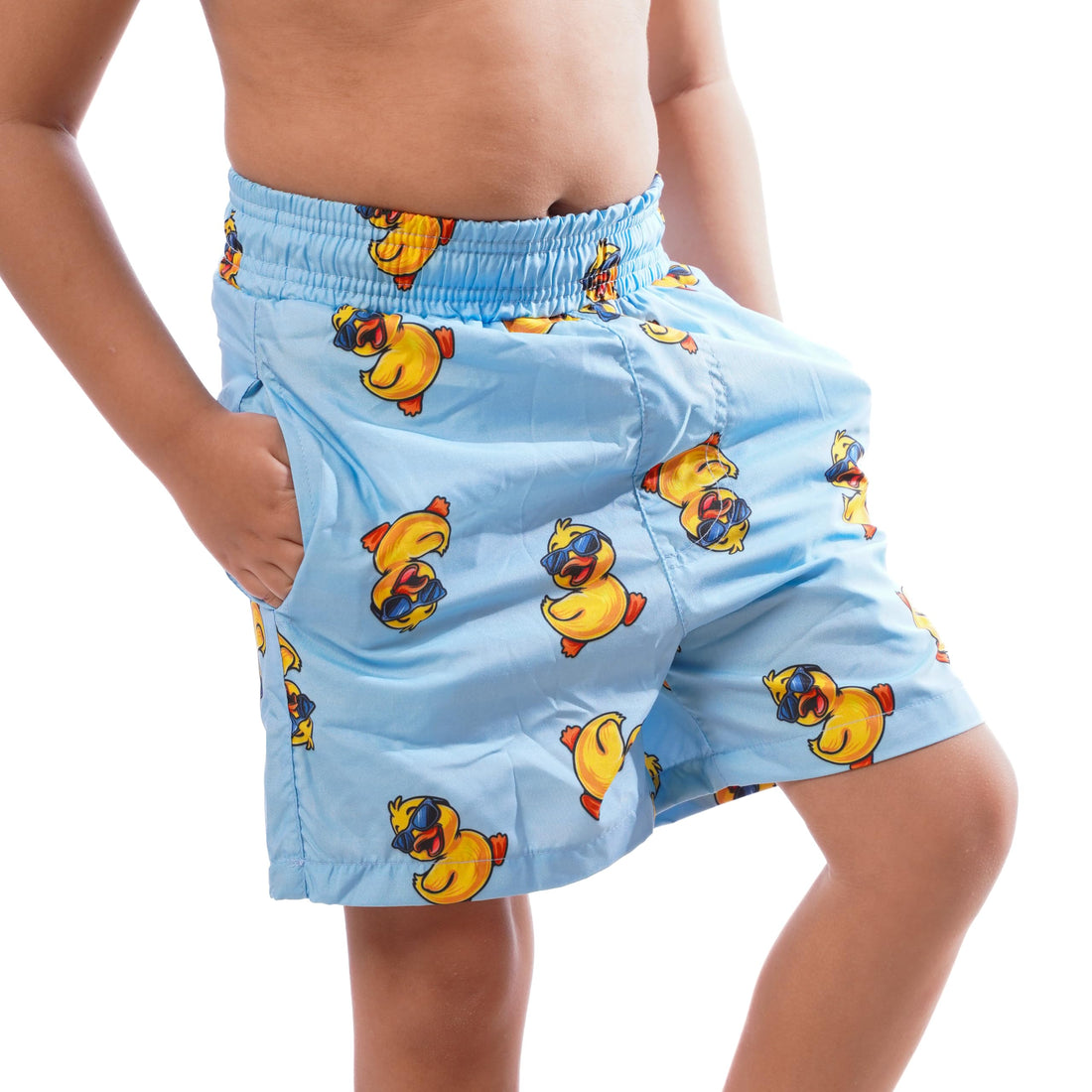 Boy’s Swim Shorts & Matching Bag by White Eagle
