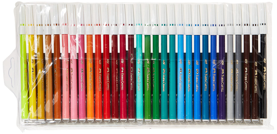 Faber-Castell Faber Castell-Sketch Fibre Tip Pens Set Of 30-Fcin155130