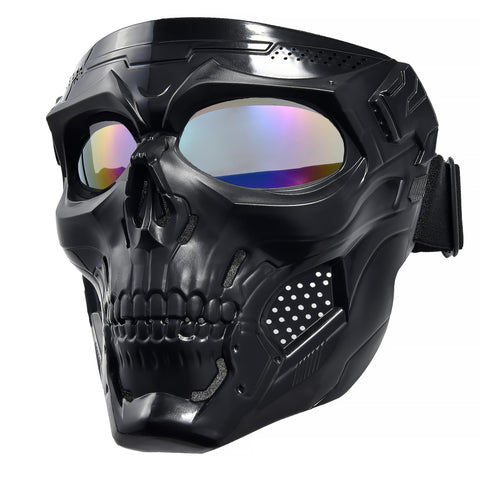 Motorcycle Face Mask Full Face,Dirt Bike Goggles Motocross, ATV, Offroad, Riding Racing Goggles For Men Women