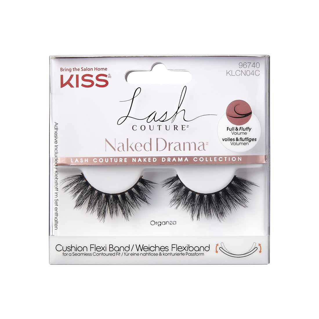 Kiss KLCN04 Naked Drama Eye Lashes