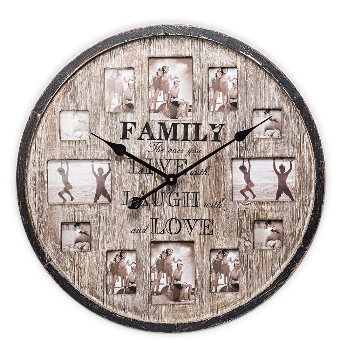 Other Wood Analog Wall Clock - Kitchen
