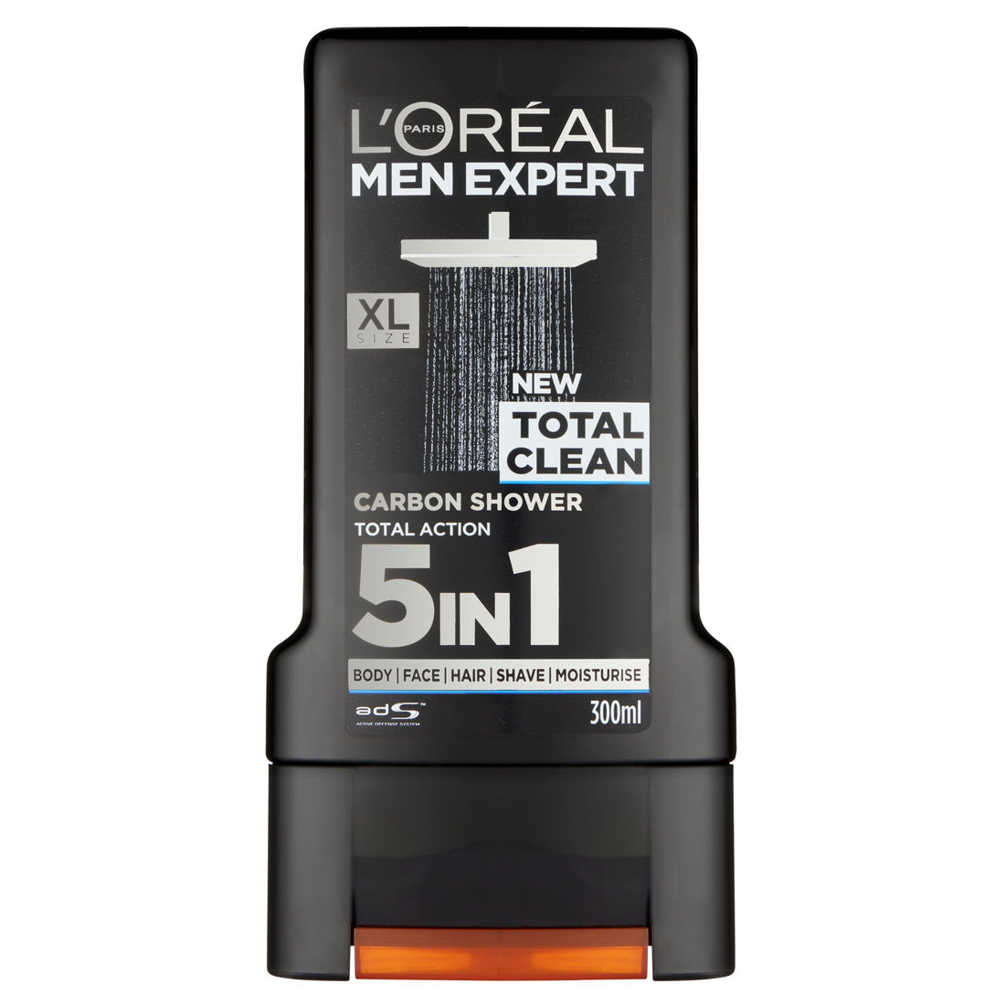 L'Oréal Men Expert Total Clean Shower Gel, 300ml
