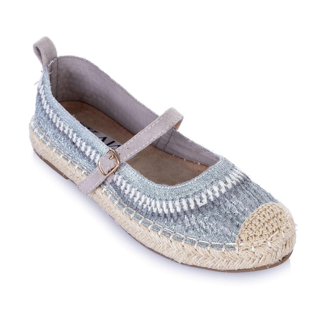 Espadrille Mary Jane Flats