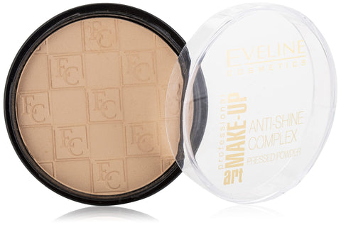 Eveline Make Up Art. Make-Up Powder, Golden Beige No 35, 14 gm