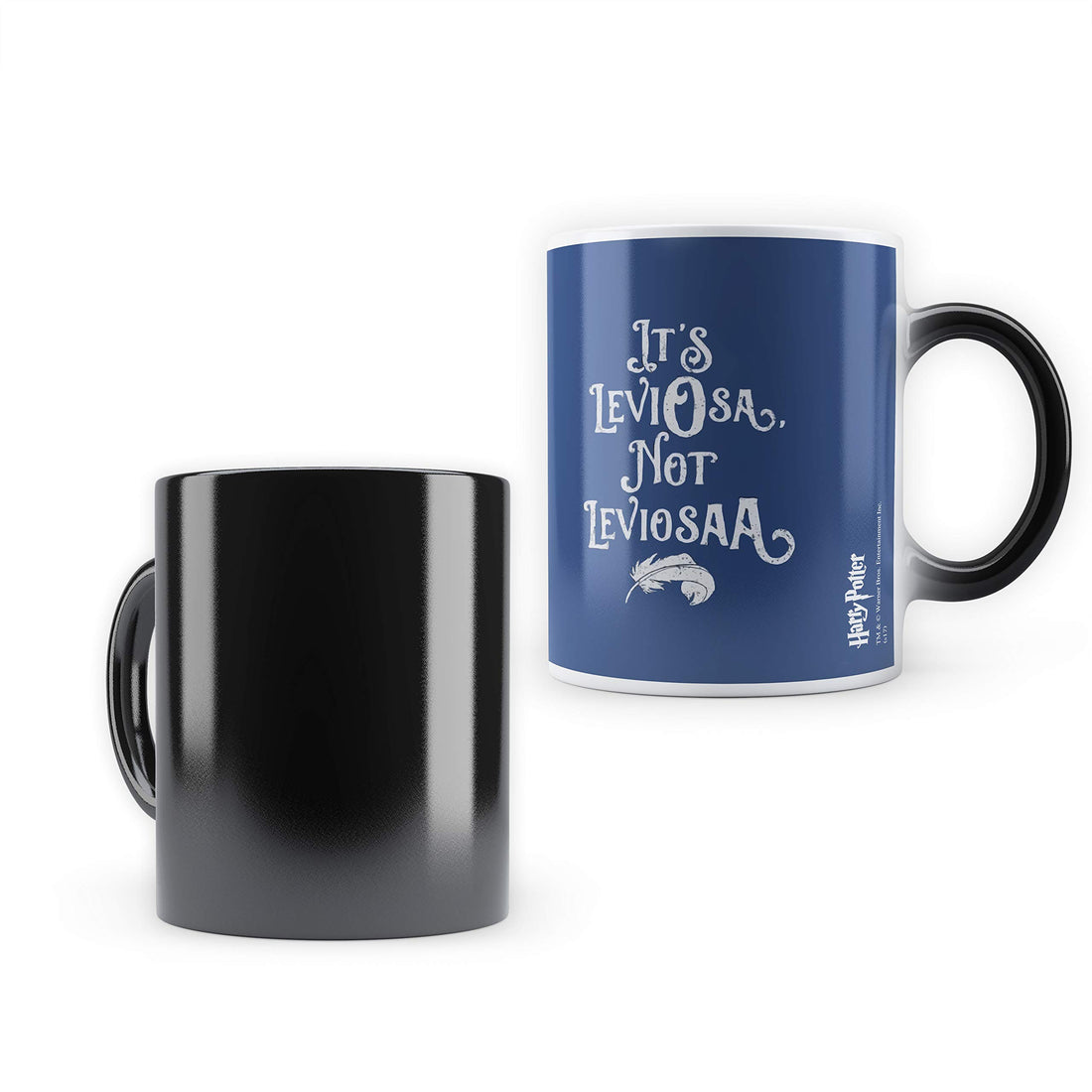 MCSID RAZZ MC SID - Harry Potter - It's Leviosa Morphing Magic Heat Sensitive Mugs ” (with Coaster) Official Licensed by Warner Bros,USA