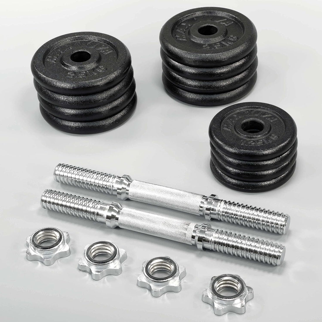 CITY STAR Dumbbell Set 15kg Fitness Dumbbell Set with Connecting Bar Exercise will meet the needs of upper and lower body exercises,