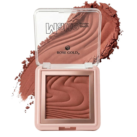 Nude Powder Blush, Mineral-Based Pressed Blush Powder, All Day Wear, Buildable Coverage, Matte Soft Focus Finish, Talc-Free, Vegan (04)