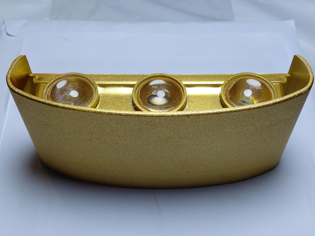 Up Down Gold Trio Plastic