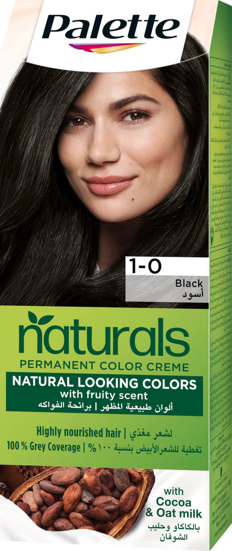 Palette Permenant Natural Colour 1-0 Black 50 ml