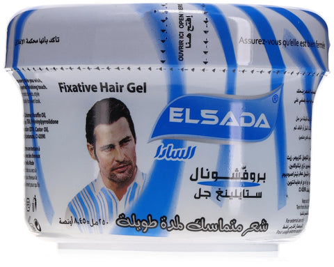 El Sada Long Lasting Hair Styling Gel (Blue, 250ml)