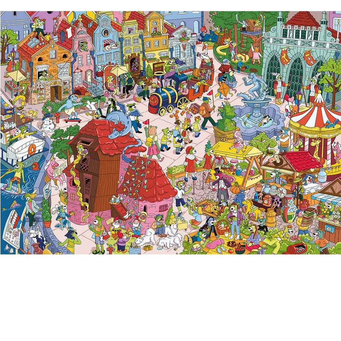 TREFL Spy Guy Lost Items Gdansk Poland Jigsaw Puzzle 500-Pieces