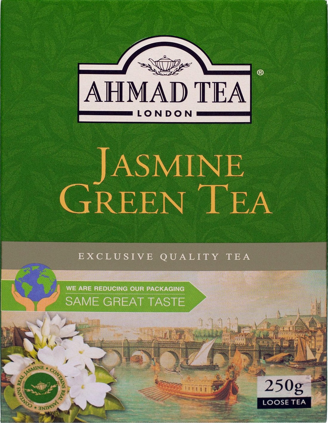 Ahmad Tea Green Tea w/ Jasmine Loose 250gm