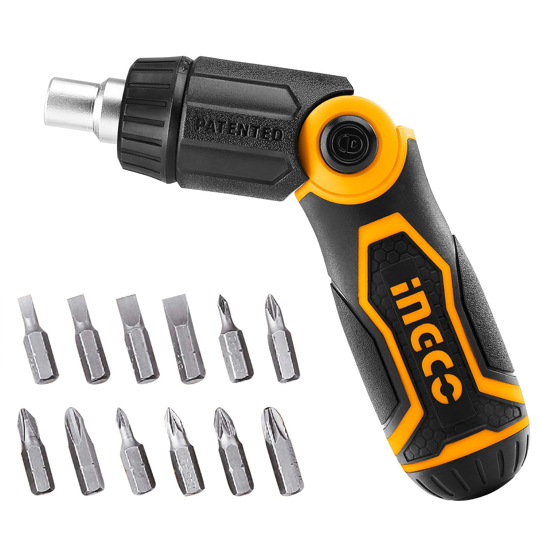 Ingco Magnetic system screwdriver set 13 pieces Model INGCO AKISD1208