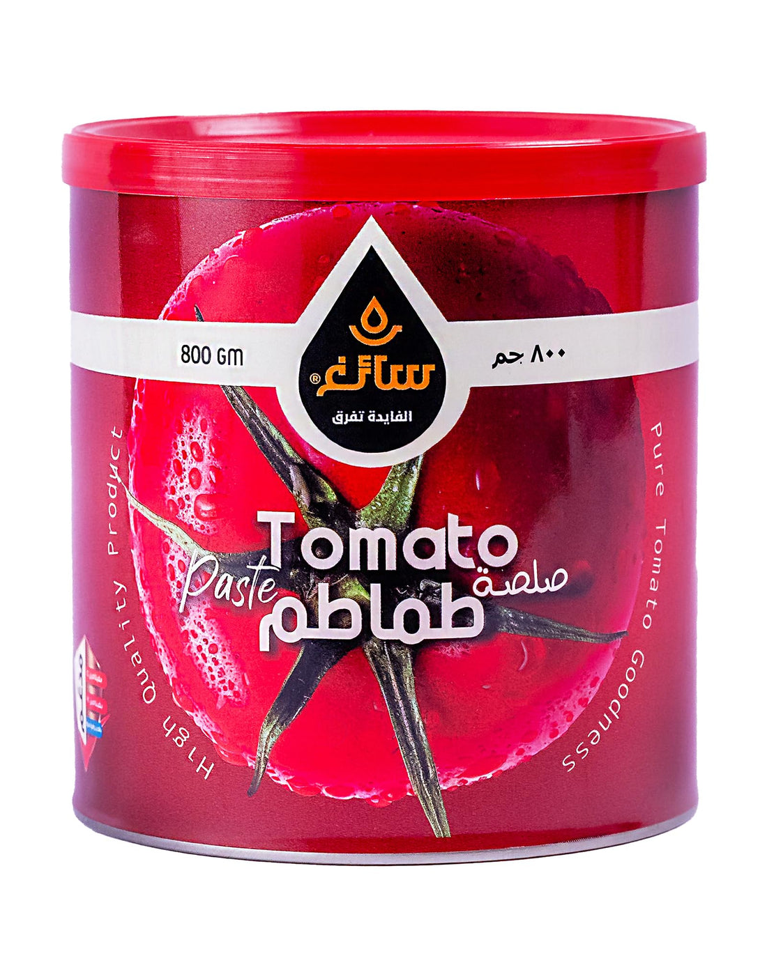 Saegh Tomato Paste, Premium Quality Can (800g)