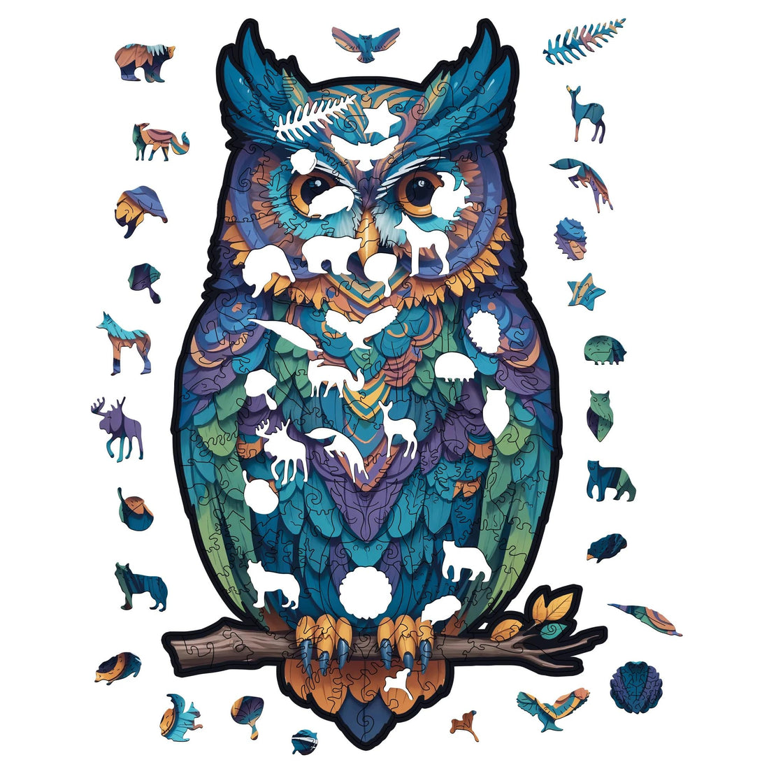 Owl Wooden Puzzle