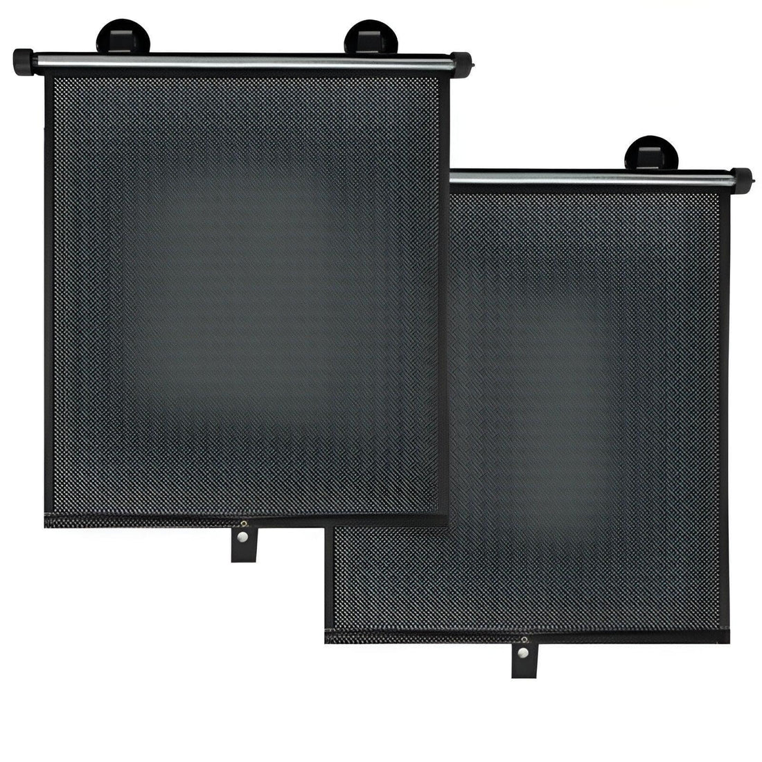 Car Sun Shade - A Versatile and Effective Solution, These 40 x 125 cm PVC Blinds Improve Your Car's Interior by Reducing Sun Rays and Heat. (2)