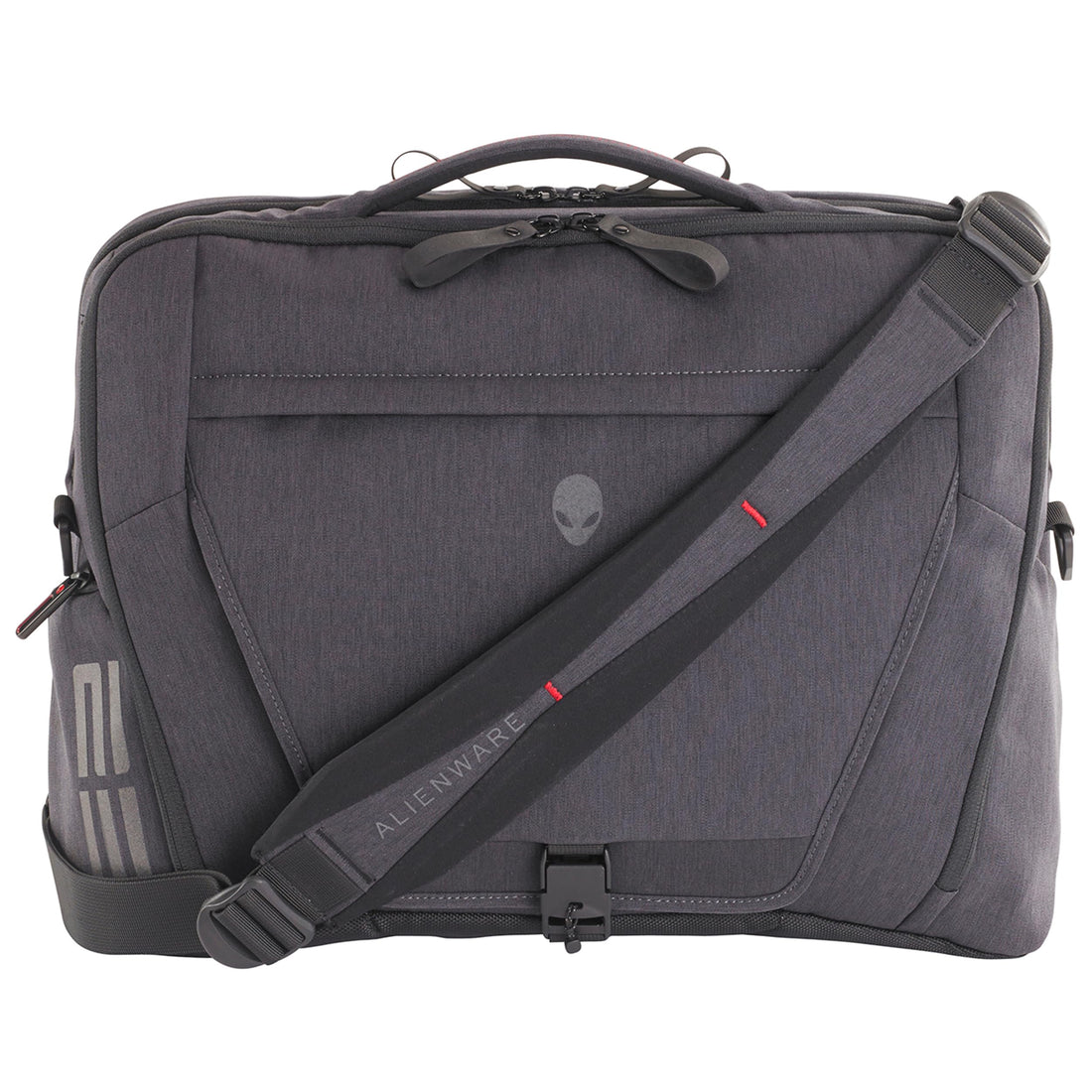 Mobile Edge Dell Alienware Area-51m Gaming Laptop Gear Bag, 17-Inch, Black (AWA51GB17), gray