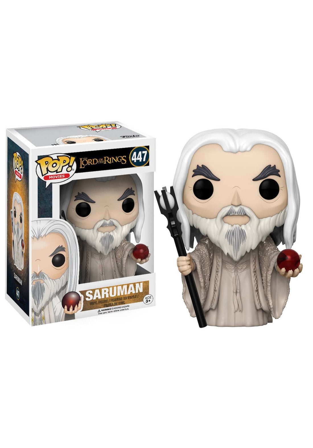 Funko POP Movies The Lord of the Rings Saruman Action Figure