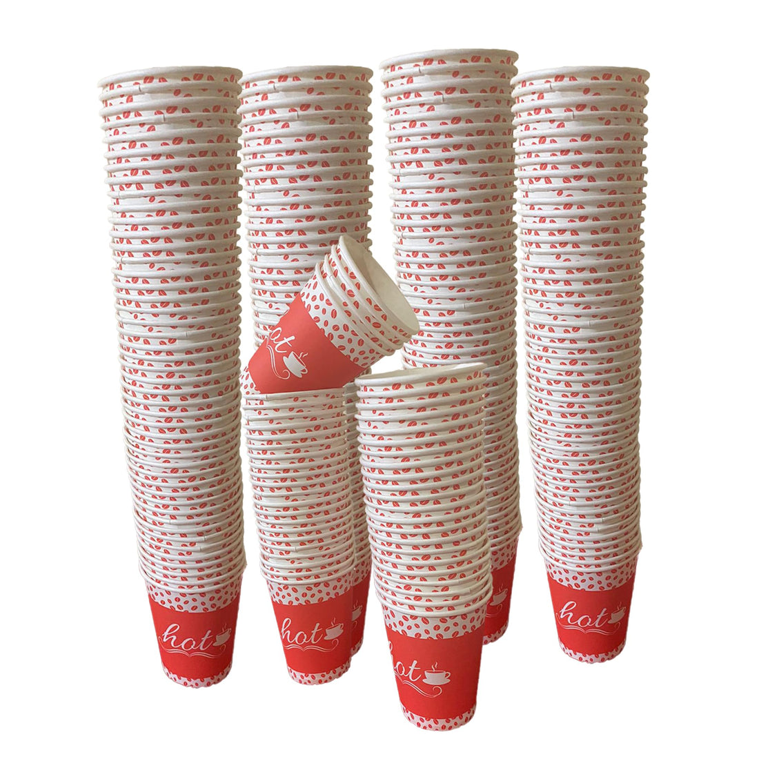 Wonka THE PACK Paper Coffee Cups, 7 Oz - 100 Pieces