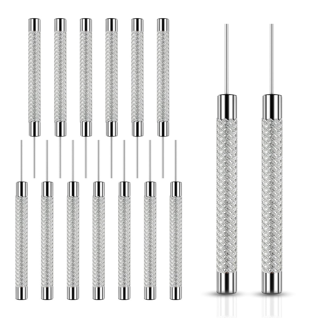 COMNICO SIM Card Removal Pin, 15 Pcs SIM Card Tray Eject Removal Tool Watch Chain Link Remover Pin Tools Smartphone Ejector Pins Needle Remover for All Models Cell Phone Ejector Opener