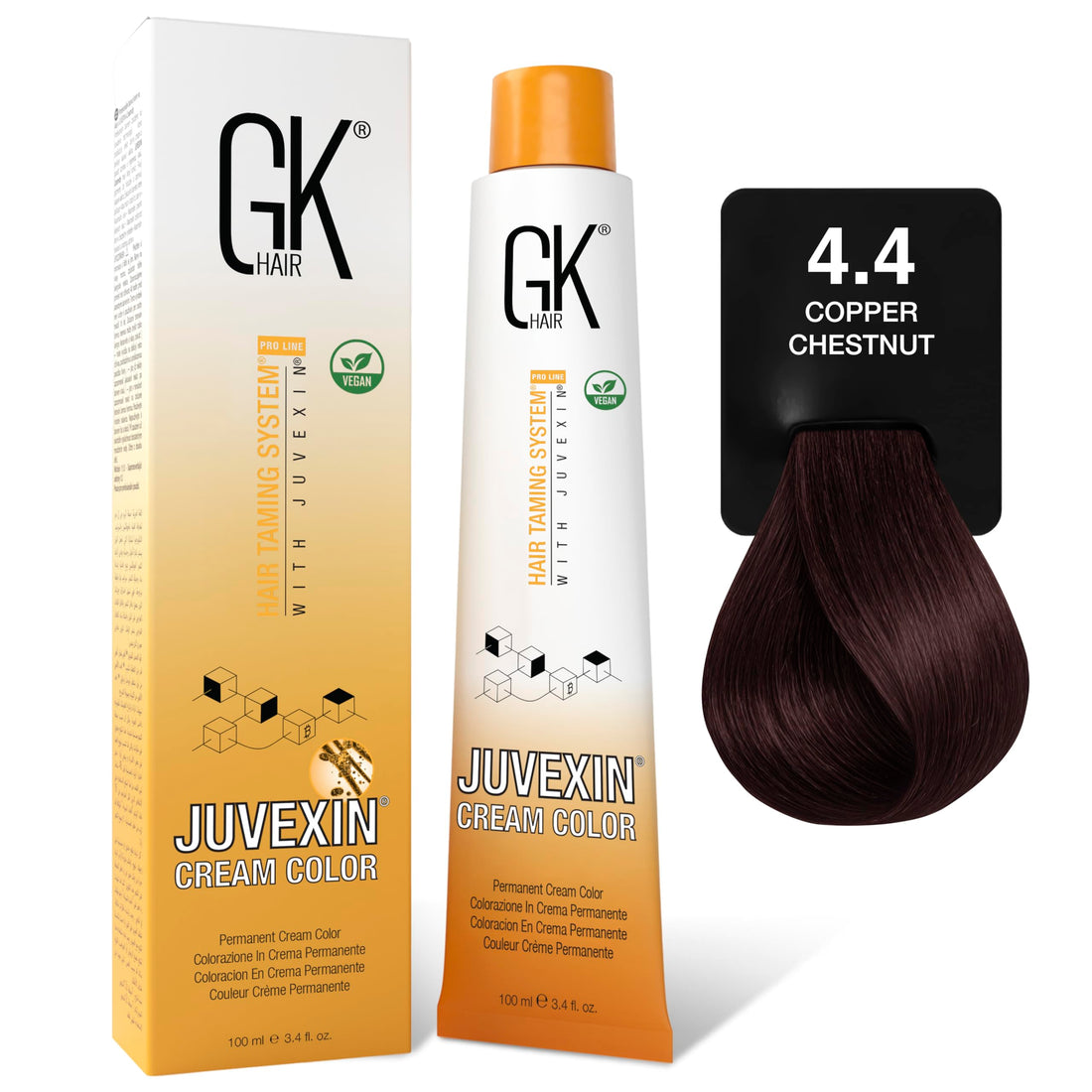 Gkhair color - 4.4 copper chestnut
