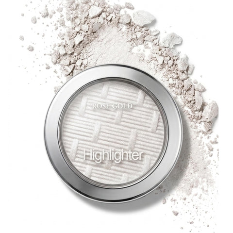 High Glossy Face Highlighter Palette, Luminous Face Illuminator Palette, Natural Glow Finish, Pearl Shimmer Smooth Baked Powder for a Radiant Glow, Lasting Sparkling Highlighter Makeup (01)