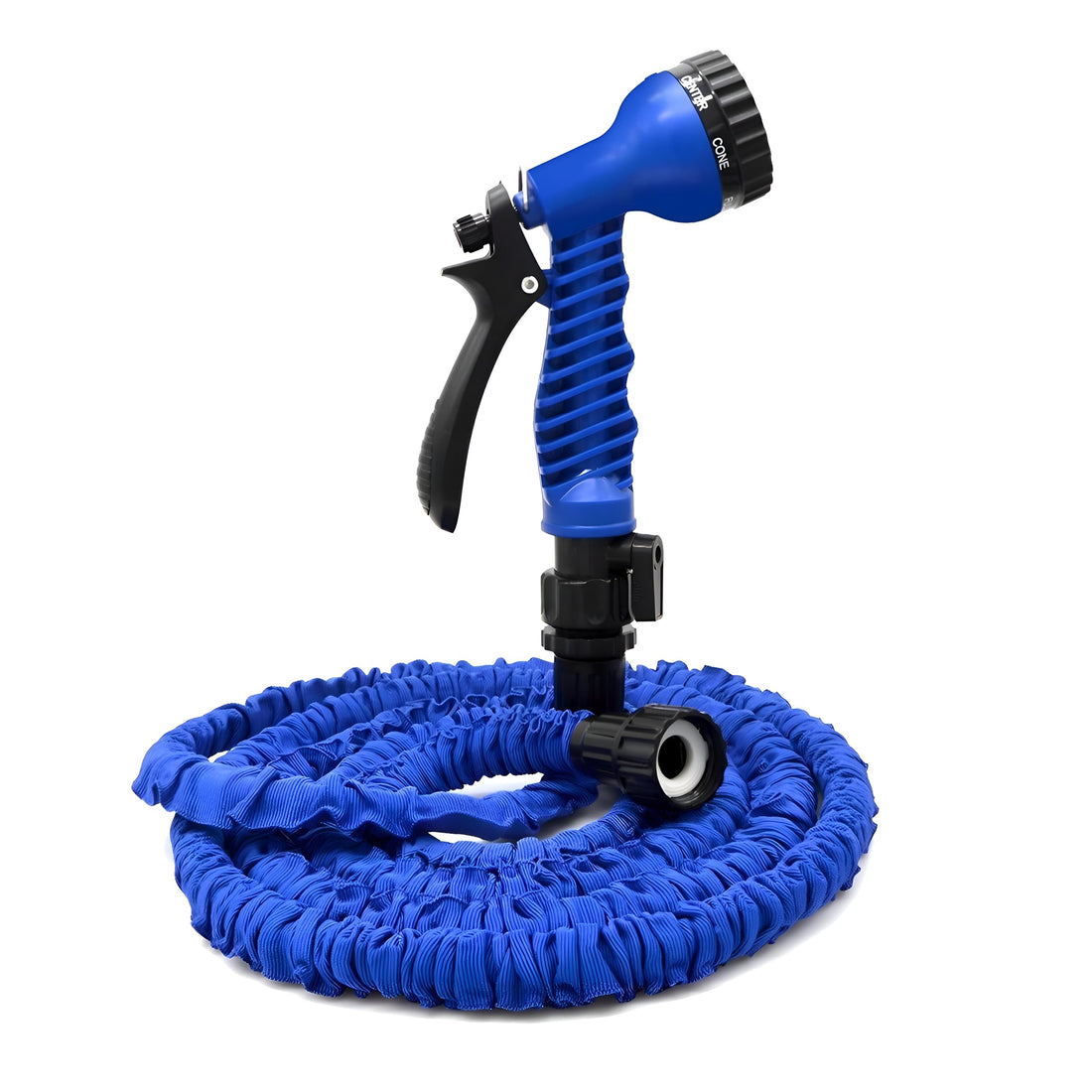Garden hose - a durable and flexible tube with a professional spray nozzle, ideal for all outdoor cleaning tasks