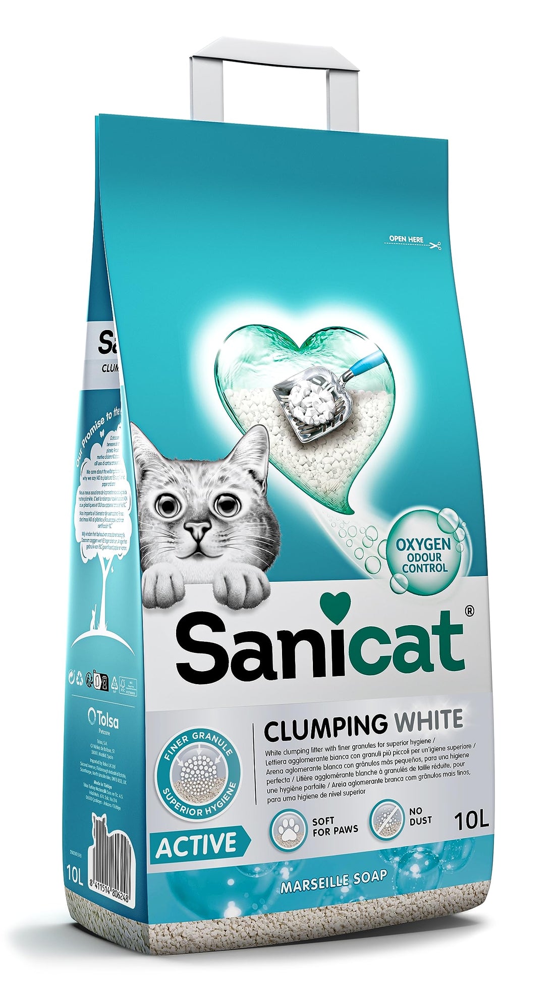 SANICAT CLUMPING WHITE ACTIVE